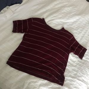 Brandy melville cropped shirt